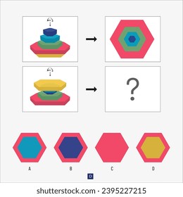 Brain Teasers, top view. What is the view from the top? Find what is not given. Mind questions.