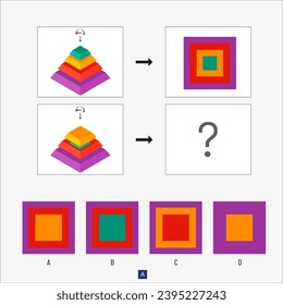 Brain Teasers, top view. What is the view from the top? Find what is not given. Mind questions.