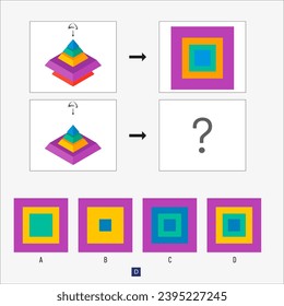 Brain Teasers, top view. What is the view from the top? Find what is not given. Mind questions.