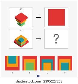 Brain Teasers, top view. What is the view from the top? Find what is not given. Mind questions.
