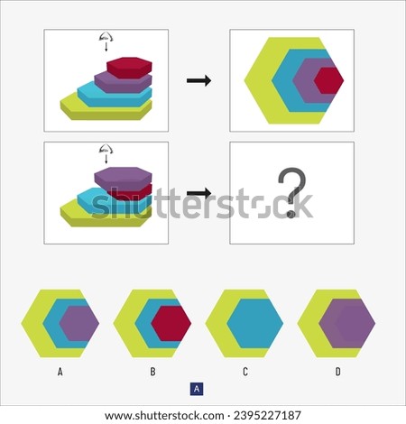 Brain Teasers, top view. What is the view from the top? Find what is not given. Mind questions.
