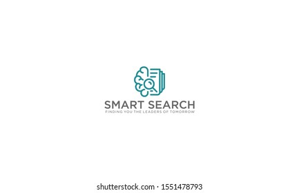 Brain technology logo template