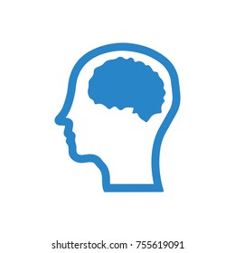 Brain Thinking Icon