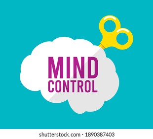 Brain Toy Controller Isolated Vector Illustration Stock Vector (Royalty ...