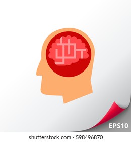 Brain Training Concept Icon
