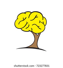 brain tree color