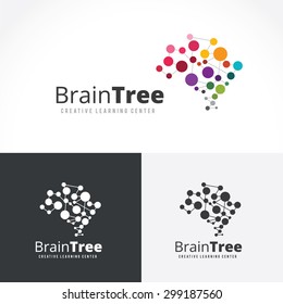 Brain Tree Creative Learning Logo Template