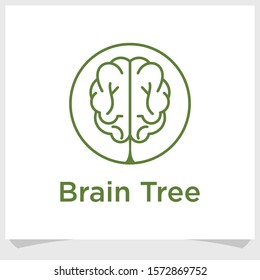 brain tree logo design inspiration, brain logo design vector, medical logo design vector