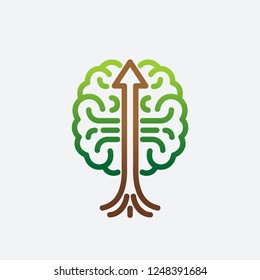 Brain Tree Vector