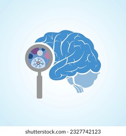 Brain Tumor, Medical Infographic, Neurology Concept Vector Illustration Design