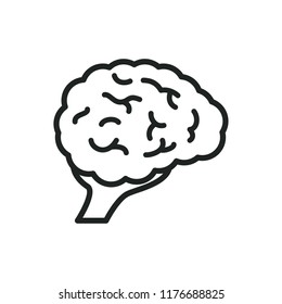 brain vector icon