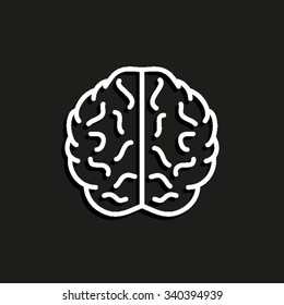 Brain - vector icon