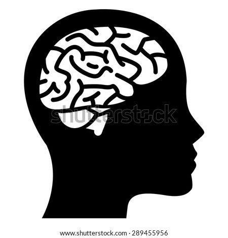 brain vector icon stock vector royalty free 289455956 shutterstock brain vector