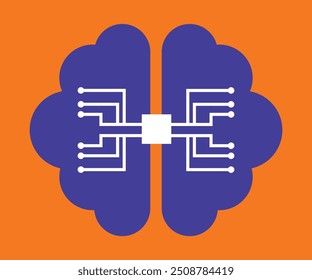 Icono de Vector cerebral Diseño Vector gratis.