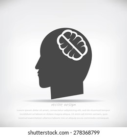 brain vector icons