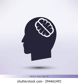 brain vector icons