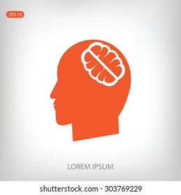 brain vector icons