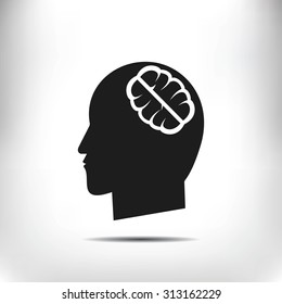 brain vector icons