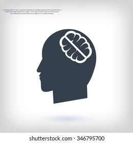 brain vector icons