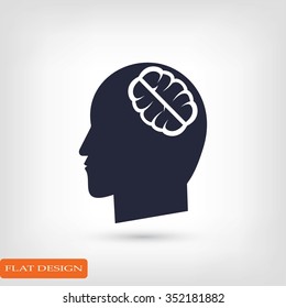 brain vector icons
