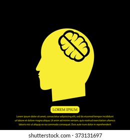 brain vector icons