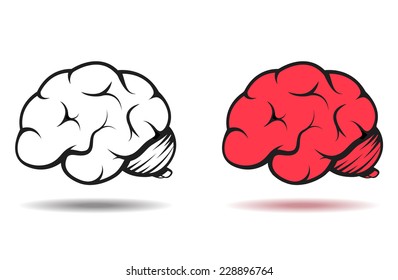 Brain Vector illustration