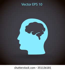Brain vector illustration