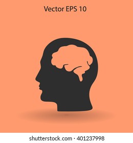 Brain vector illustration