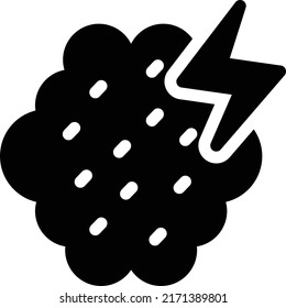 brain  Vector illustration on a transparent background. Premium quality symmbols. Glyphs vector icons for concept and graphic design.