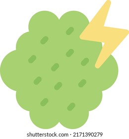 brain Vector illustration on a transparent background. Premium quality symmbols. Line Color vector icons for concept and graphic design.