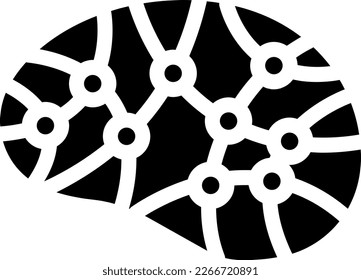 brain  Vector illustration on a transparent background. Premium quality symmbols. Glyphs vector icons for concept and graphic design. 
