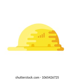 Brain vector illustration symbol object. Flat icon style concept design