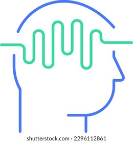 Brain waves Set is designed with suitable visuals for all medical and healthcare