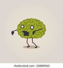 Brain zombie