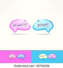 Brains conflict. Psychology conflict and dialogue. Conflicting brains and talking minds concept.