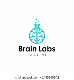 Brains Labs Logo Template Vectors
