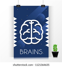 Brains Logo Brochure Template Creative Design