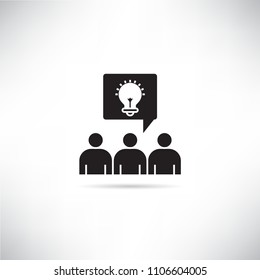 brainstorm concept icon
