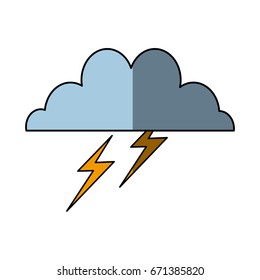 Brainstorm creative idea flat design icon.