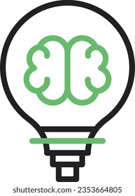 Brainstorm Icon image. Suitable for mobile application.