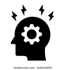 brainstorm icon isolated sign symbol vector illustration - high quality black style vector icons
