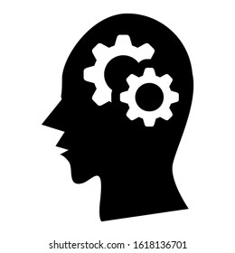 brainstorm icon isolated sign symbol vector illustration - high quality black style vector icons