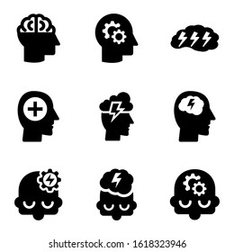 brainstorm icon isolated sign symbol vector illustration - Collection of high quality black style vector icons
