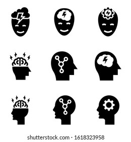 brainstorm icon isolated sign symbol vector illustration - Collection of high quality black style vector icons
