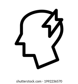 brainstorm icon or logo isolated sign symbol vector illustration - high quality black style vector icons
