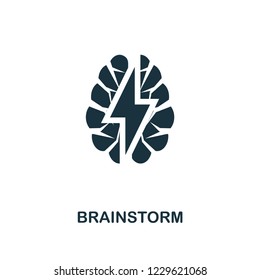Brainstorm icon. Premium style design from teamwork icon collection. UI and UX. Pixel perfect Brainstorm icon for web design, apps, software, print usage.