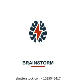 Brainstorm icon. Premium style design from teamwork icon collection. UI and UX. Pixel perfect Brainstorm icon for web design, apps, software, print usage.