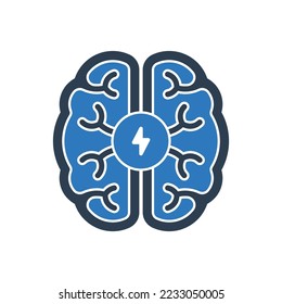 brainstorm icon Sign Symbol Vector