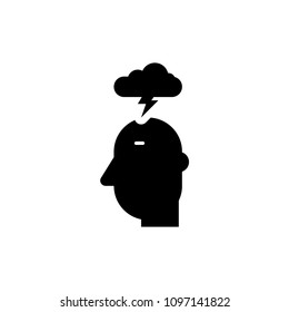 brainstorm icon vector