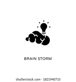Brainstorm icon in vector. Logotype
